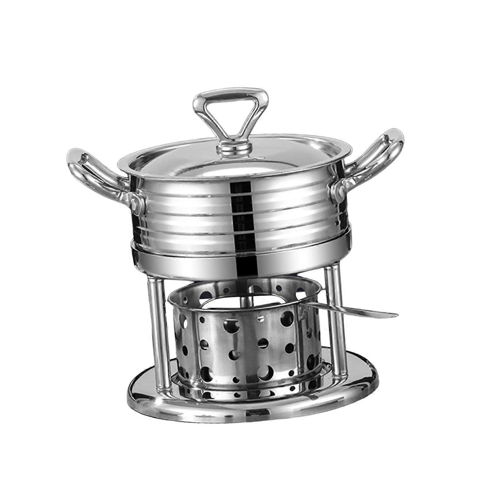 Solid Fuel Boiler Cooking Pot for Kitchenware Cooking Utensil Outdoor Picnic A