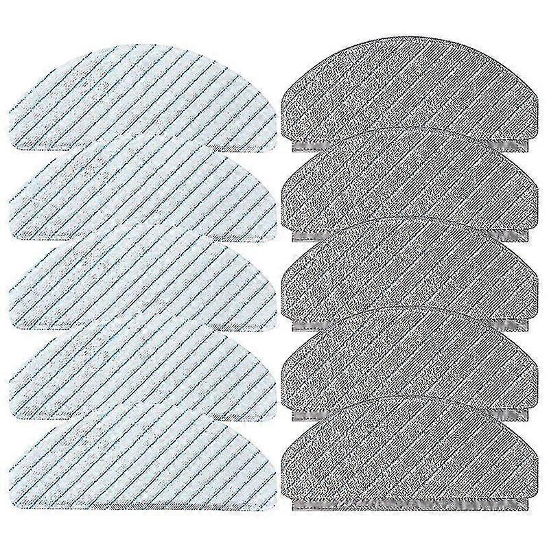 Wiping Mop Cloth Pads Parts Accessories For Ecovacs Deebot Ozmo T10/t10 Plus Robot  Cleaner Accessor FYNV