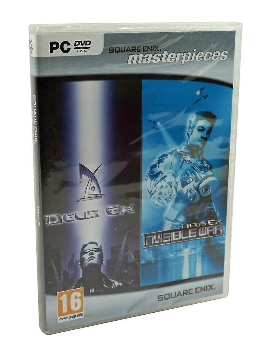 Deus Ex Invisible War Double Pack Game (PC DVD) - New & Sealed