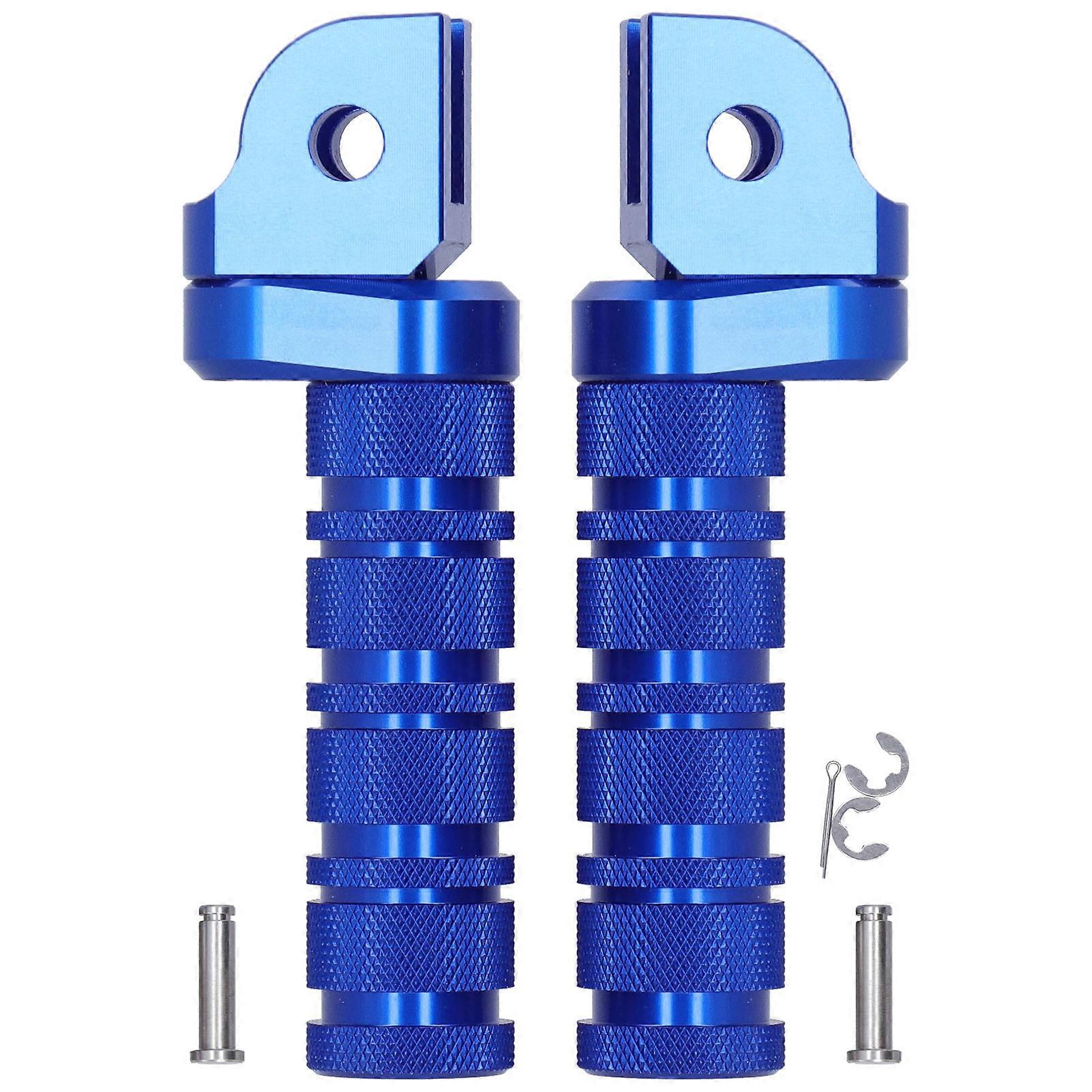 Repose-pied avant moto CNC Aluminium Modification pour YAMAHA MT ?03 MT ?07 MT ?09 MT ?10 MT ?25Blue YEMAA