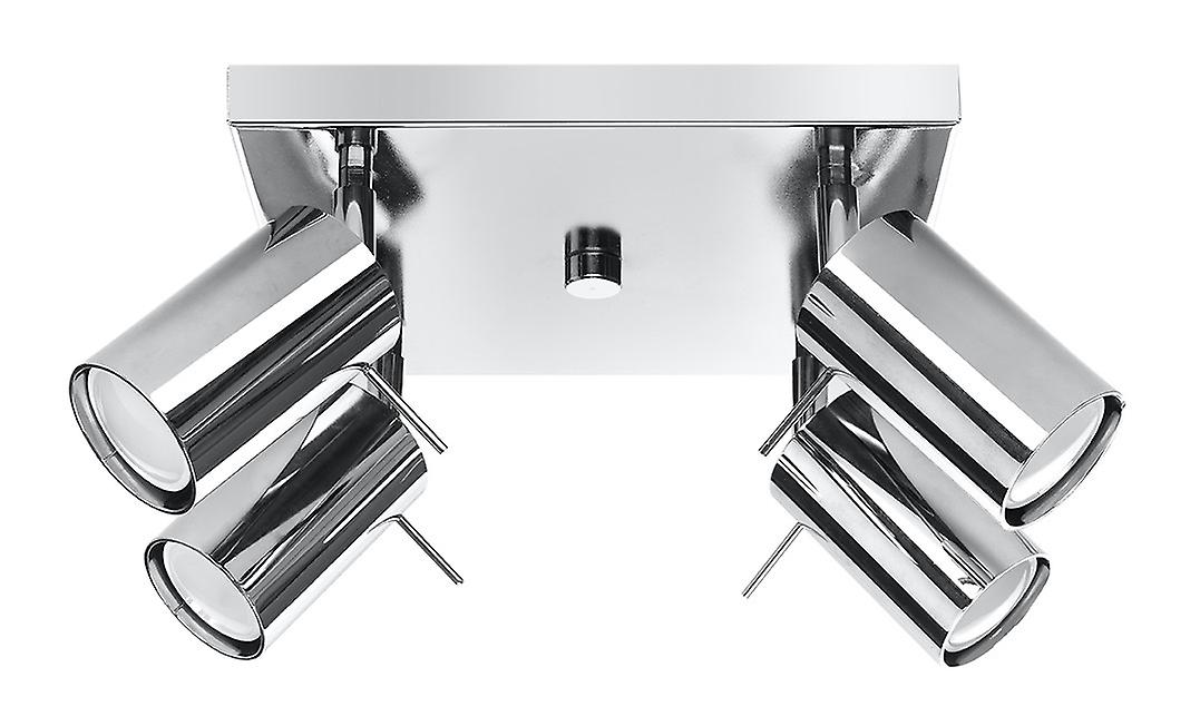 Ring Spotlight Clusters Flush Light Chrome GU10