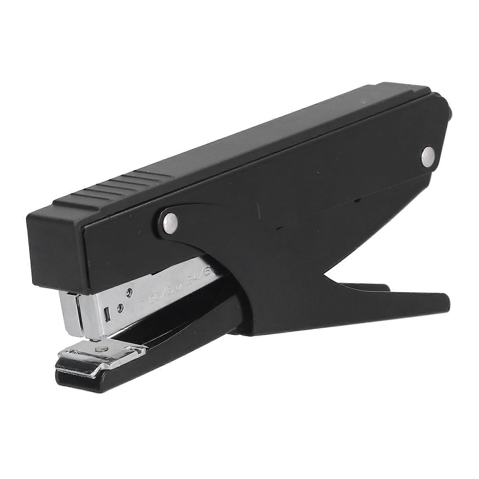 Stapler Hand Held Ergonomic 20 Sheets Safe Reliable Binding Tool for Office Home ClassroomBlack YEMAA