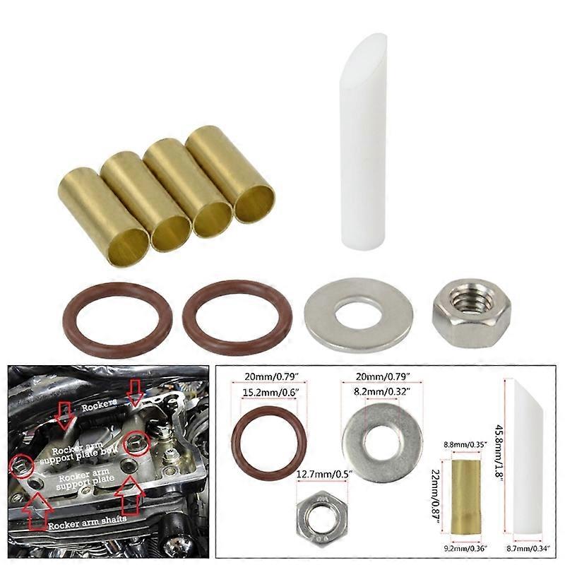 Rocker Locker Metall Rocker Locker Twin Cam End Shaft Insert Kit Zubehör für Davidson Dropshipping