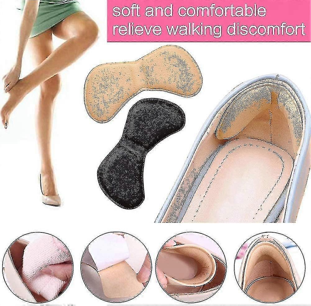 10 Pairs Heel Pads Insole Anti-wear Cushion Heel Sticker Shoe Cover