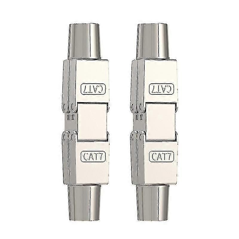 Cat7 Network Cable Extension Adapter Connector Cat7 Rj45 Network Fully Shielded