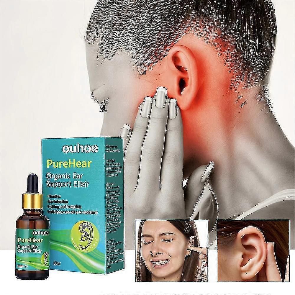 Gouttes auriculaires Nettoyant liquide antibactérien du conduit auditif Soin cochléaire liquide Démangeaisons de l’oreille Douleur de l’oreille Eau de lavage de l’oreille Nettoyage de l’huile d’oreille - GXCC