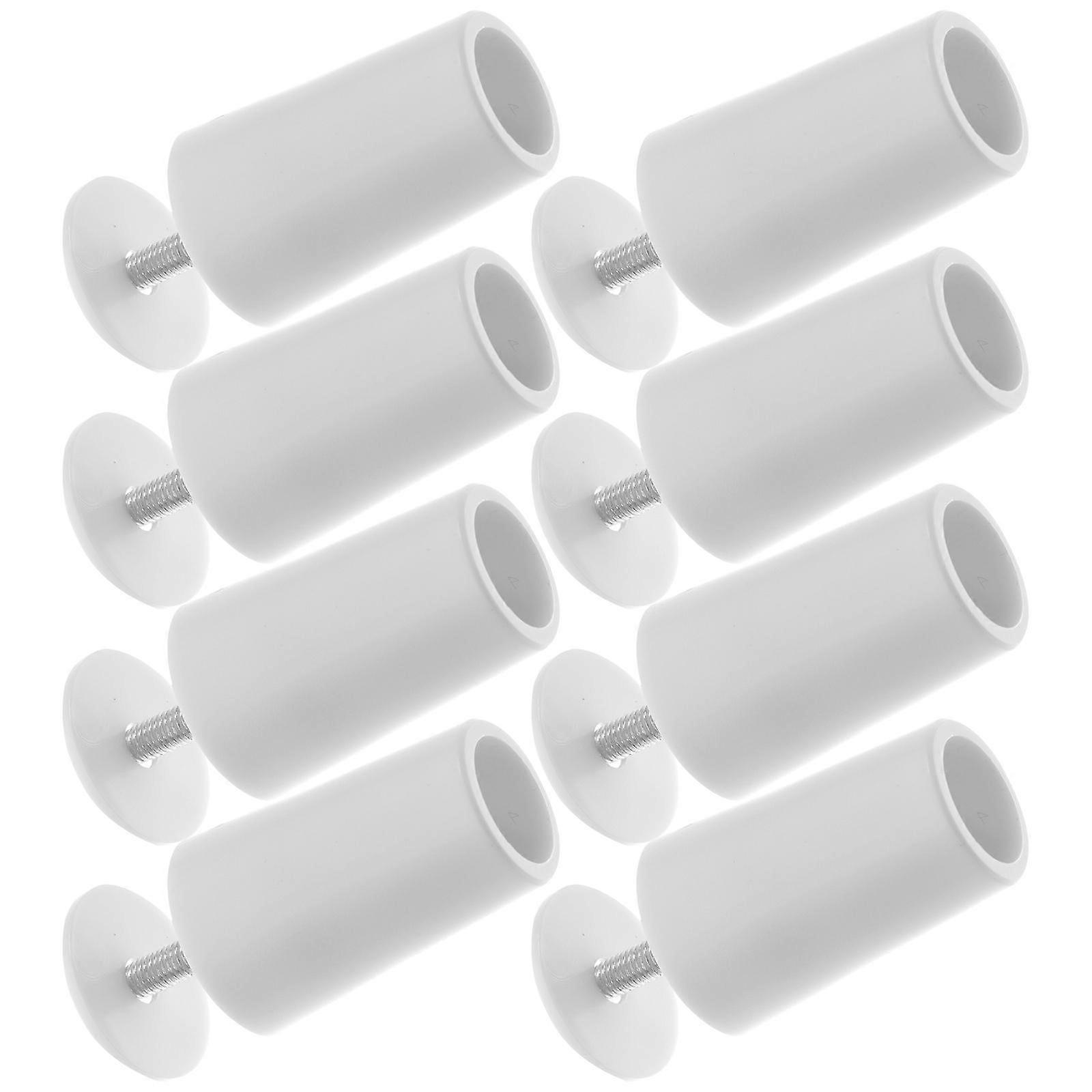 8 Pcs Roller Blinds Windows Replacement Shutter Pin Repair Parts Shutters Buffer Plastic Stoppers For White stops