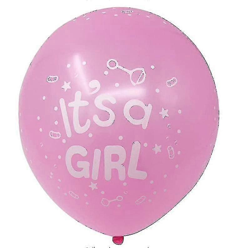 12 Polegadas De natalção do bebê balão de látex É um menino / É uma menina