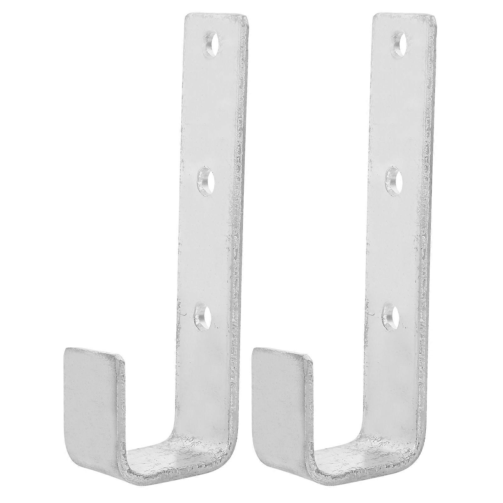 2pcs Bunk Bed Ladder Hook Children Bed Ladder Hook J Shaped Bed Ladder Bracket Bunk Bed Part