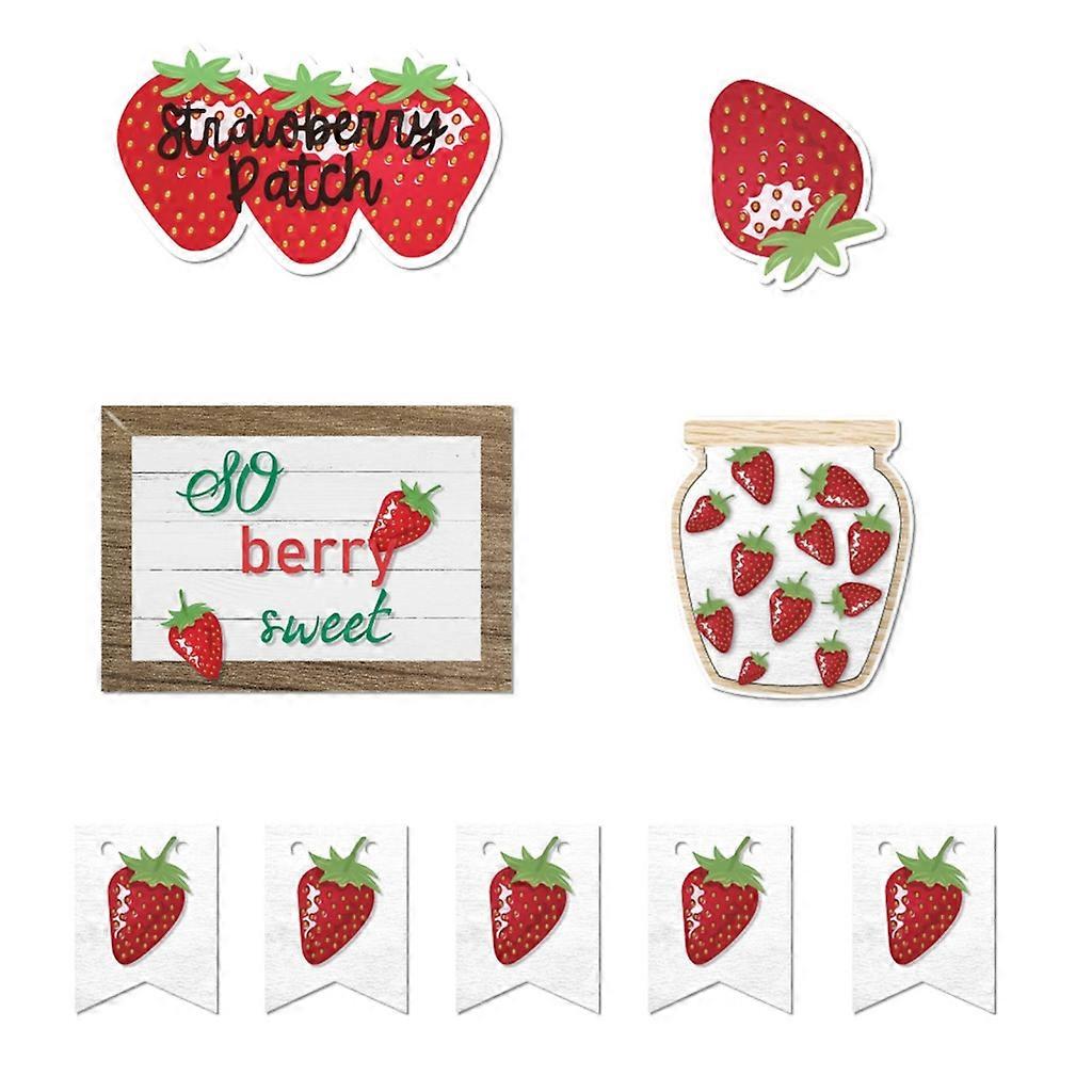 مجموعة ديكور صينية متدرجة من المزرعة عيد الميلاد عيد الشكر عيد الحب علامات خشبية