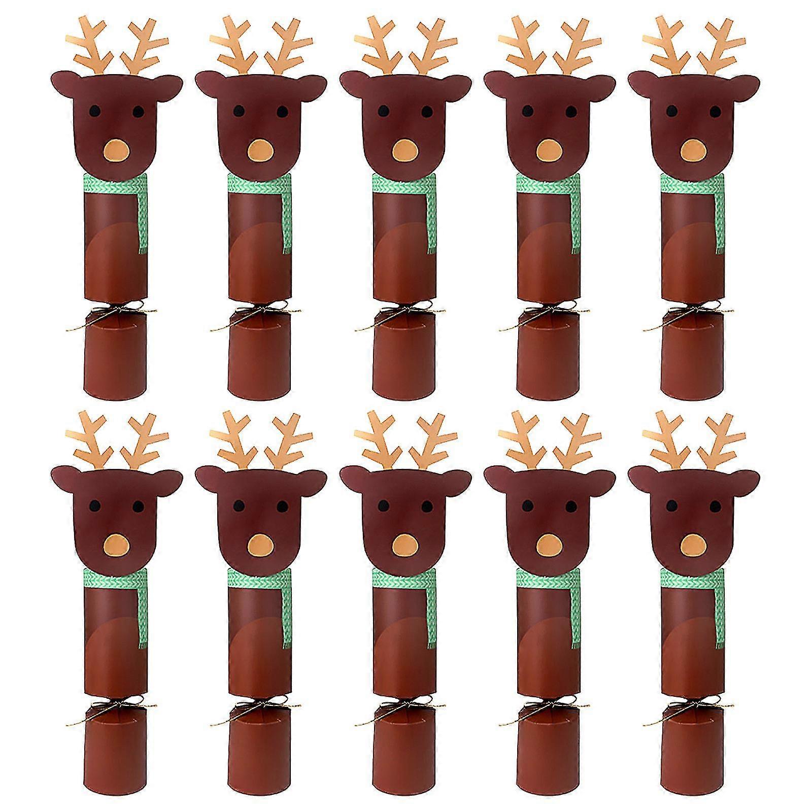 10pc  Christmas Gift Box Creative Shape Set Exquisite Christmas Candy Gift Packaging