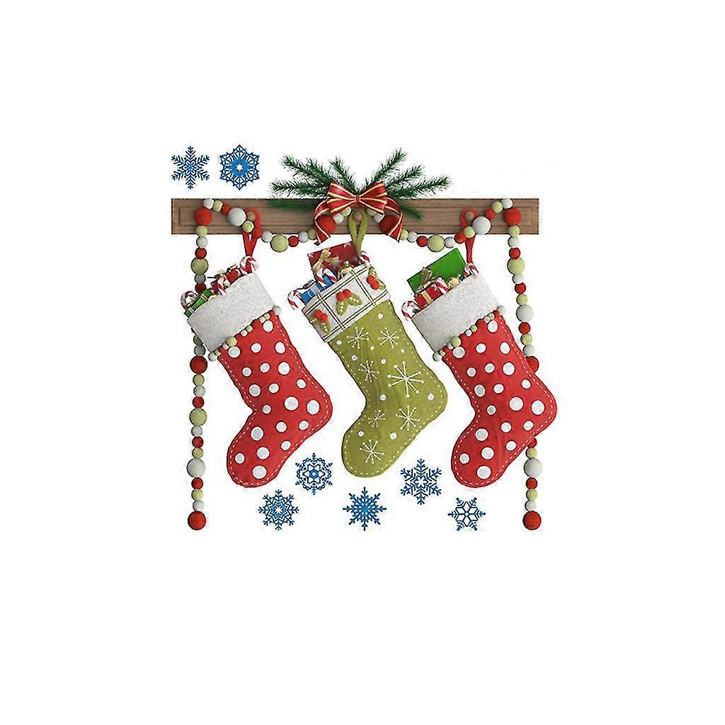 Christmas Mobile Creative Wall With Decorative Wall Window Decorations
