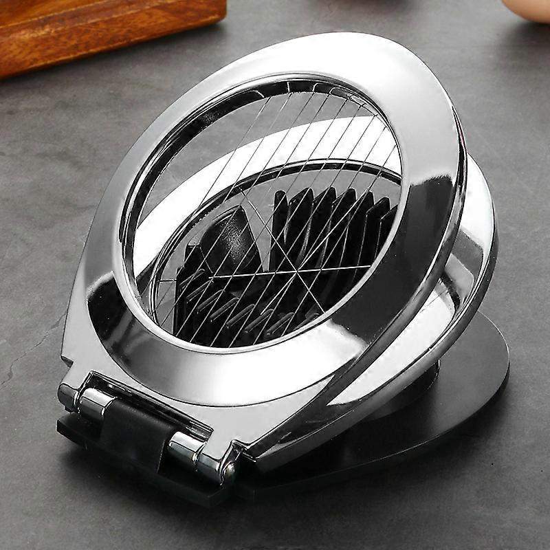 Egg Slicer Made Of Stainless Steel, 2 In 1 Slices Egg Slicer Egg Slicer Cutter