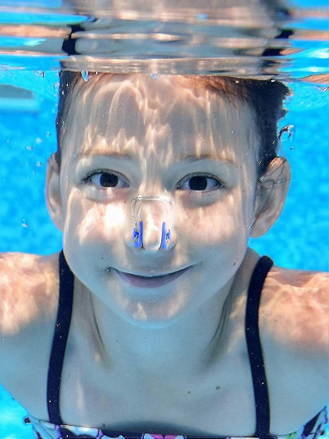 14 Pcs Nose Clip Swimming Nose Plug Swim Nose Guard For Swimming,blue