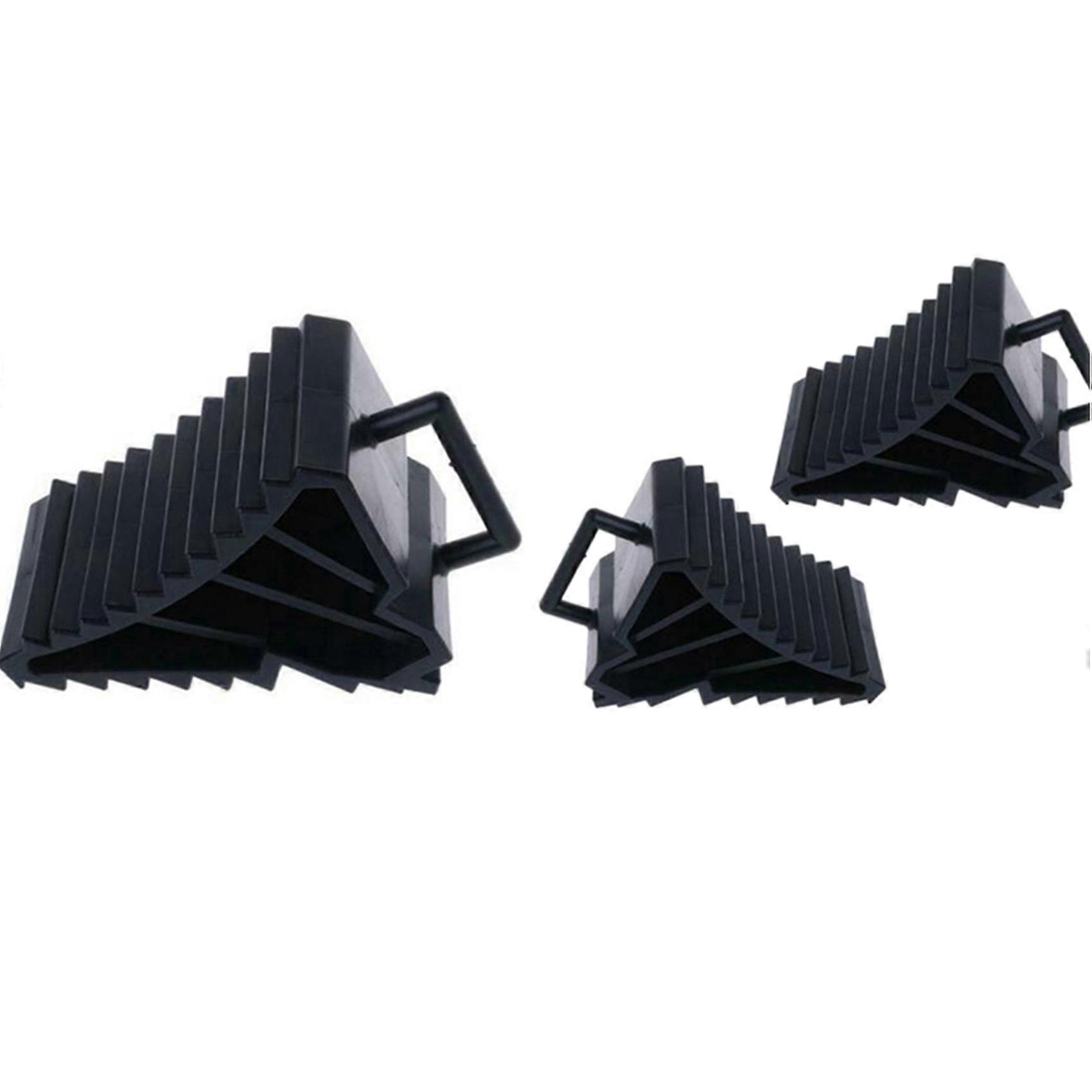 2pcs Antislip Vehicle Car Truck Wheel Tire Chock Stop Block Black & 1x 6-speed Manual Transmission