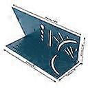 3d Angle 45 90 Angle Multifunctional Carpy Angle Gauge1pcs-blue