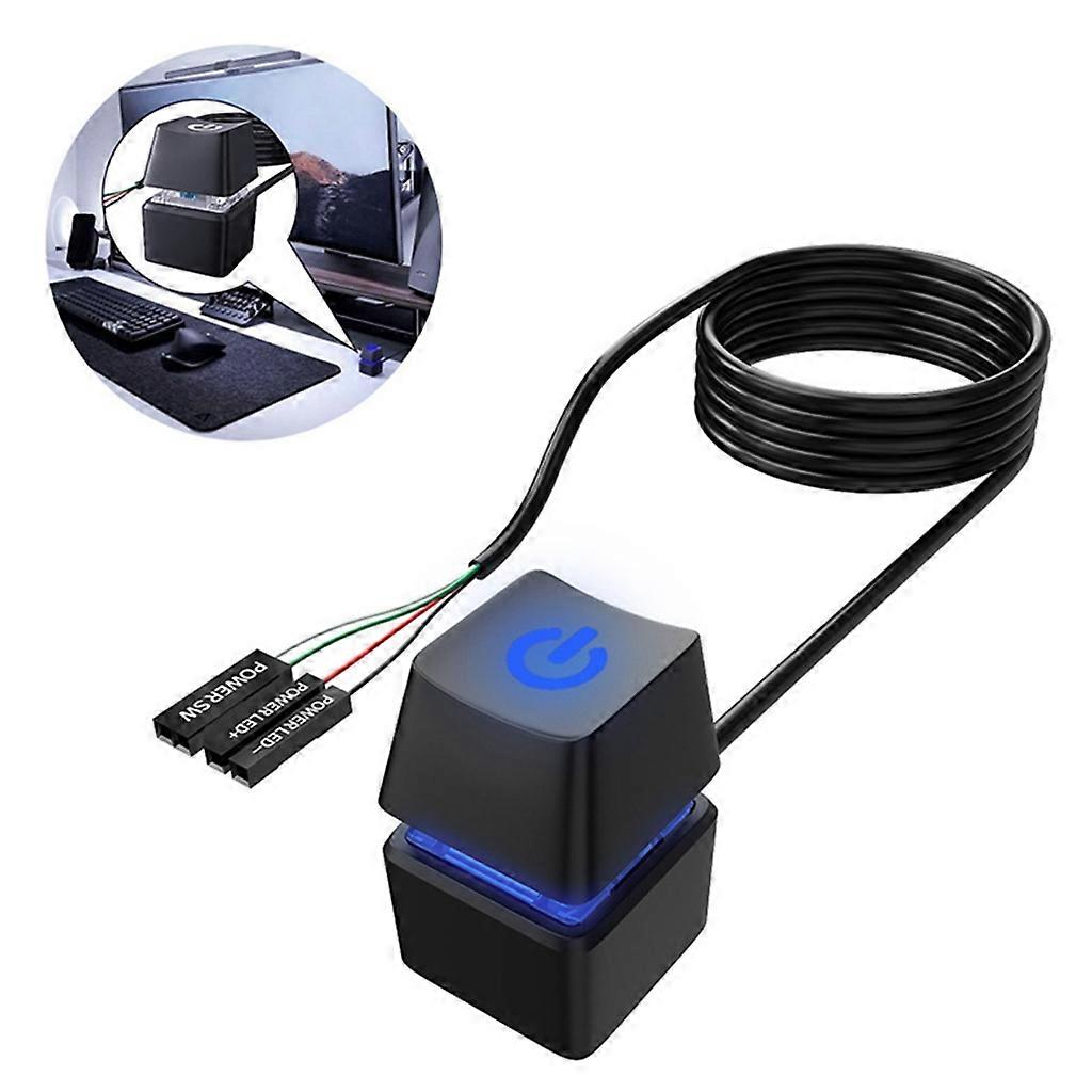 Portable Computer Desktop External Power Button Cable On Off Power ...