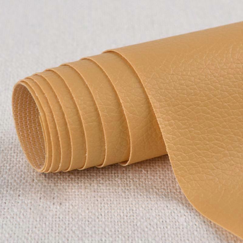 Rectangle Leather Patches Applique Sofa Seats Self-adhesive Repair DIY Solid Color PU