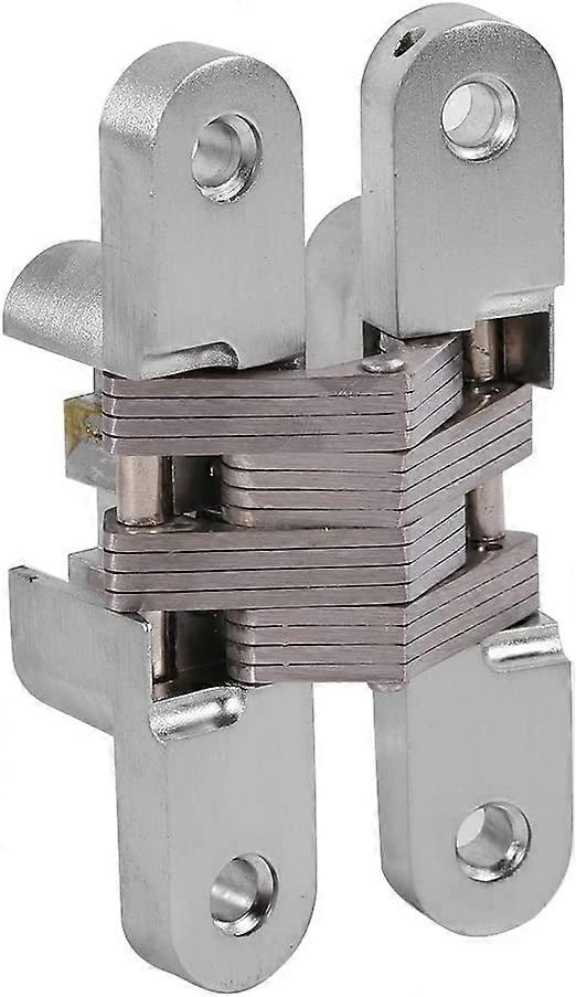 2 Pcs Zinc Alloy Concealed Invisible Hinge94mm