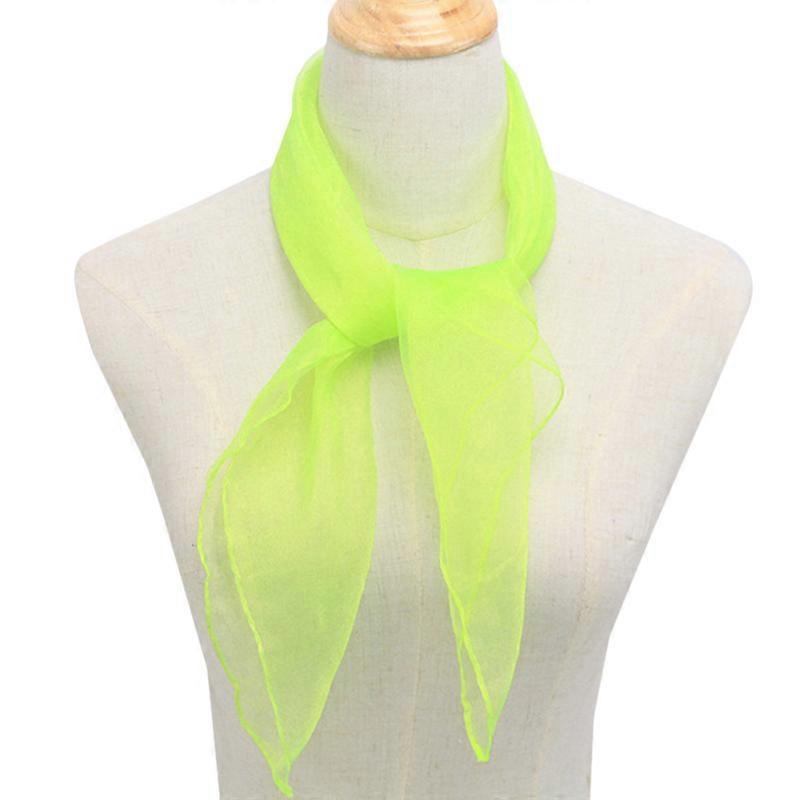 Dames Lichtgewicht Sjaal Effen Kleine Hals Wrap Sjaals