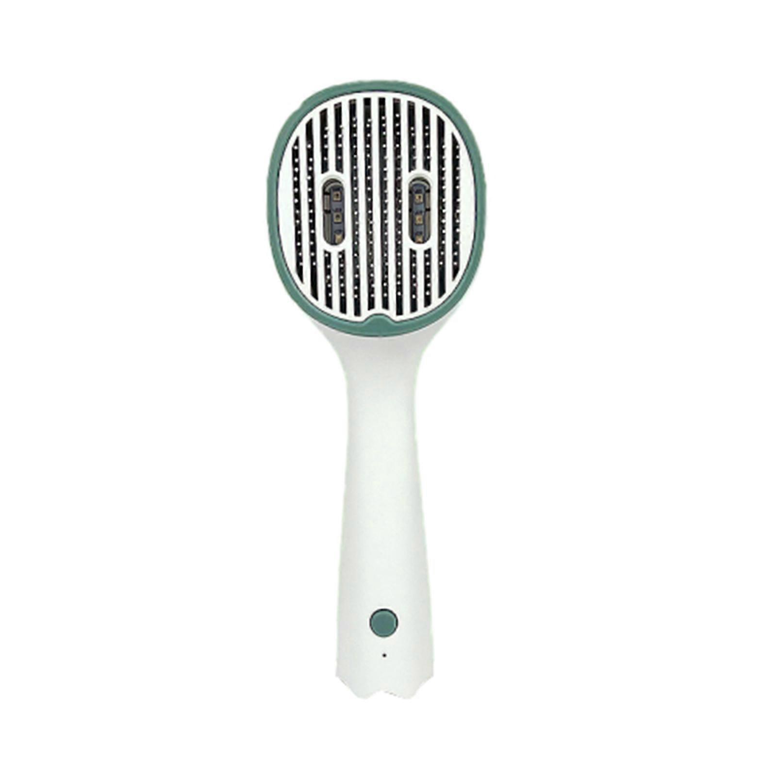 Hair Removal Brush with UV Light Portable Non-Slip Handle Comb for Removing Hair Knots