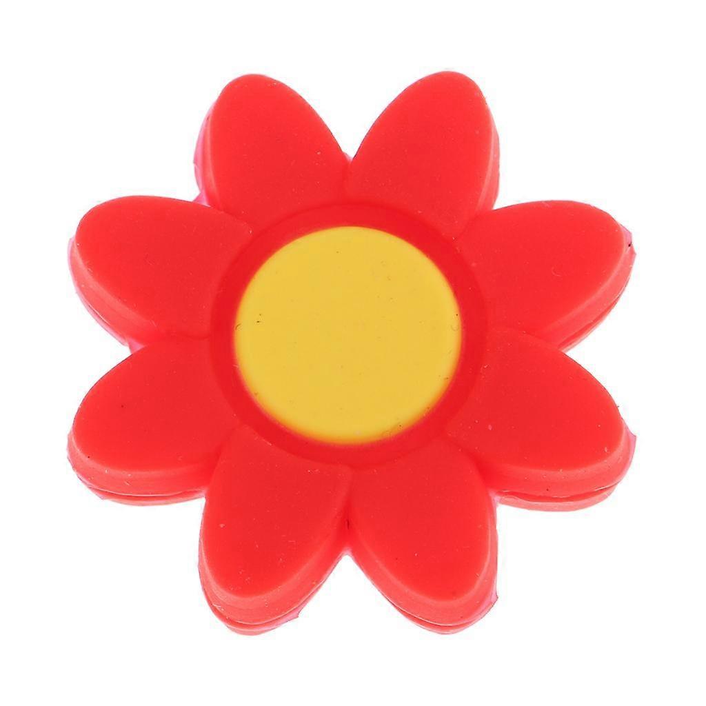 Tennis Racket Vibration Dampeners Squash Racquet Shock Absorber Red