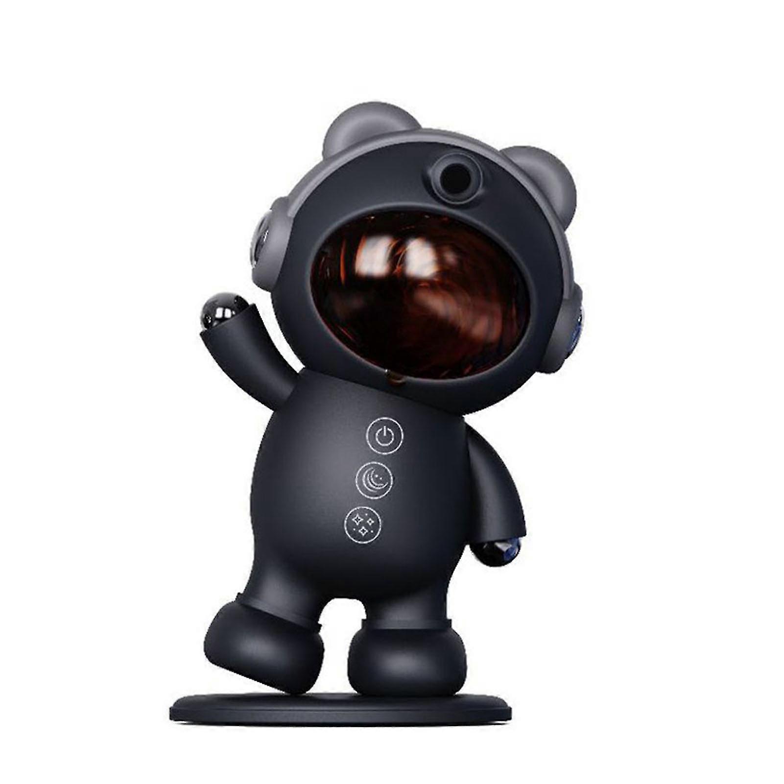 Small Bear Astronaut Projection Toy Multi Light Effects Projection Plaything For Table