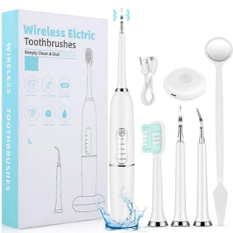 MIMIGO Complete Dental Set - Cordless Water Flosser & Electric Toothbrush Combo - Brush & Floss - Whiter Teeth & Healthier Gums - Great for Braces