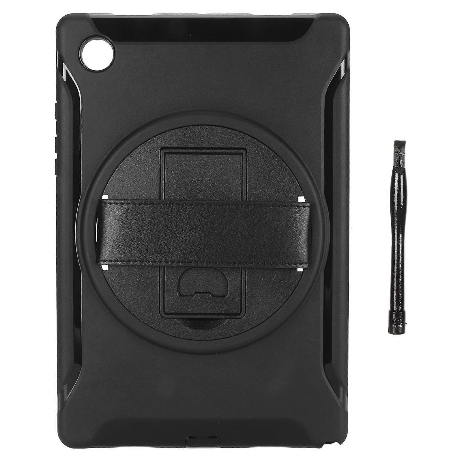 Tablet Case Multifunction Shockproof High Hardness Tablet PC Case with Strap Bracket for Tab A810.5 X200 Tablet Black