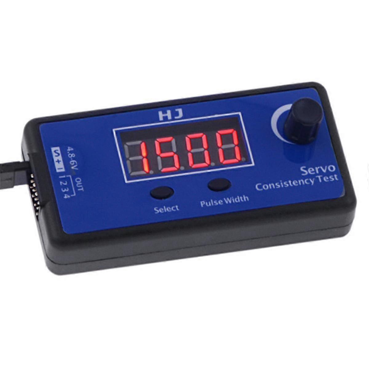 1-4 Digital Servo Tester Servo Tester Esc Consistency Tester For Rc Helicopter Airplane Car