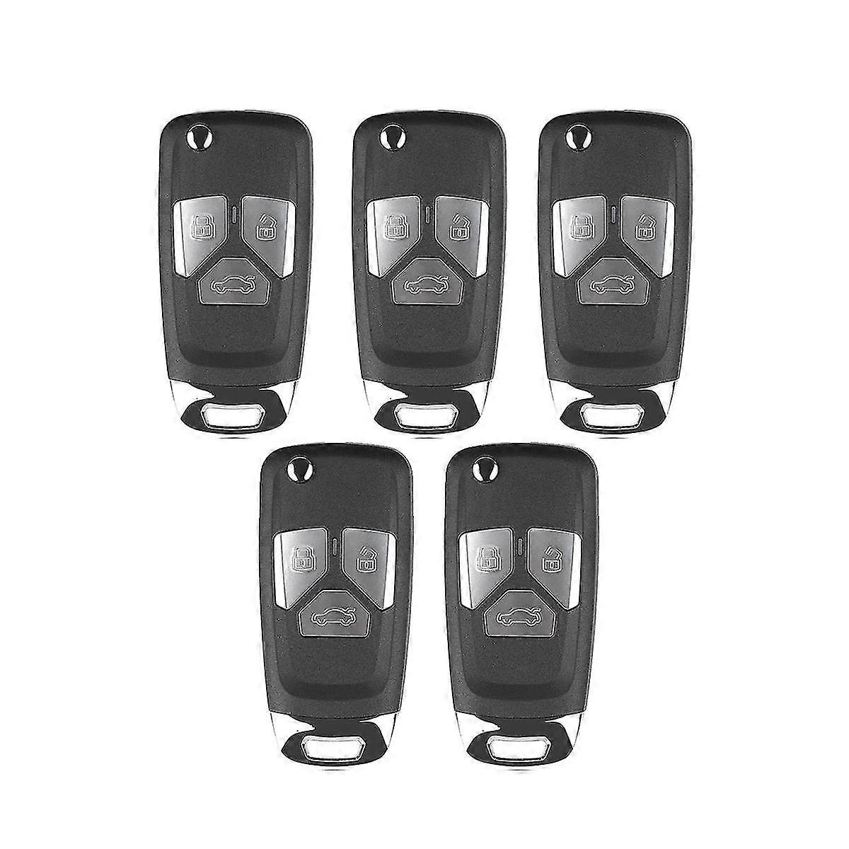 Xnau01en Universal Wireless Remote Key Flip 3 Button For Type For Vvdi Key Tool 5 Pcs / lot