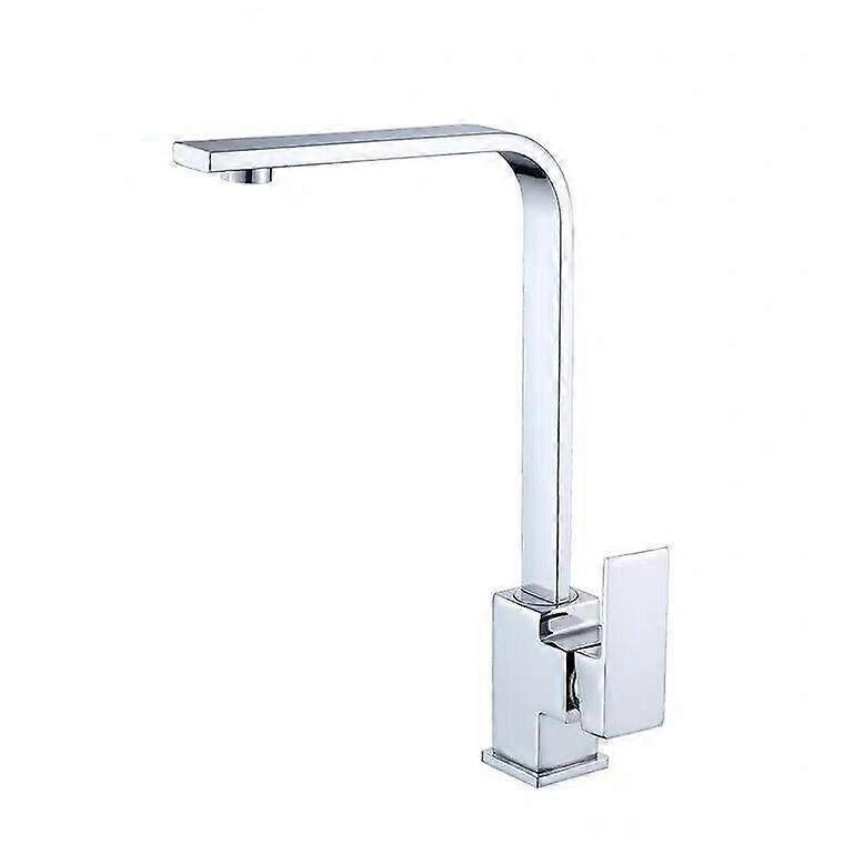 Engrepps däckmonterad svängbar pip köksblandare