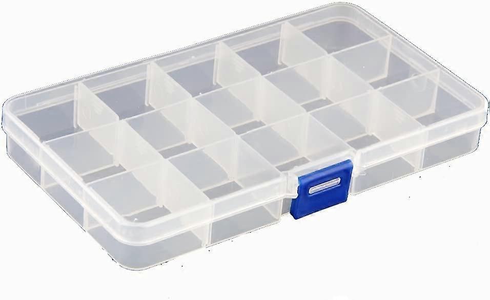 Jewellery Box with 15 Compartments Plastic