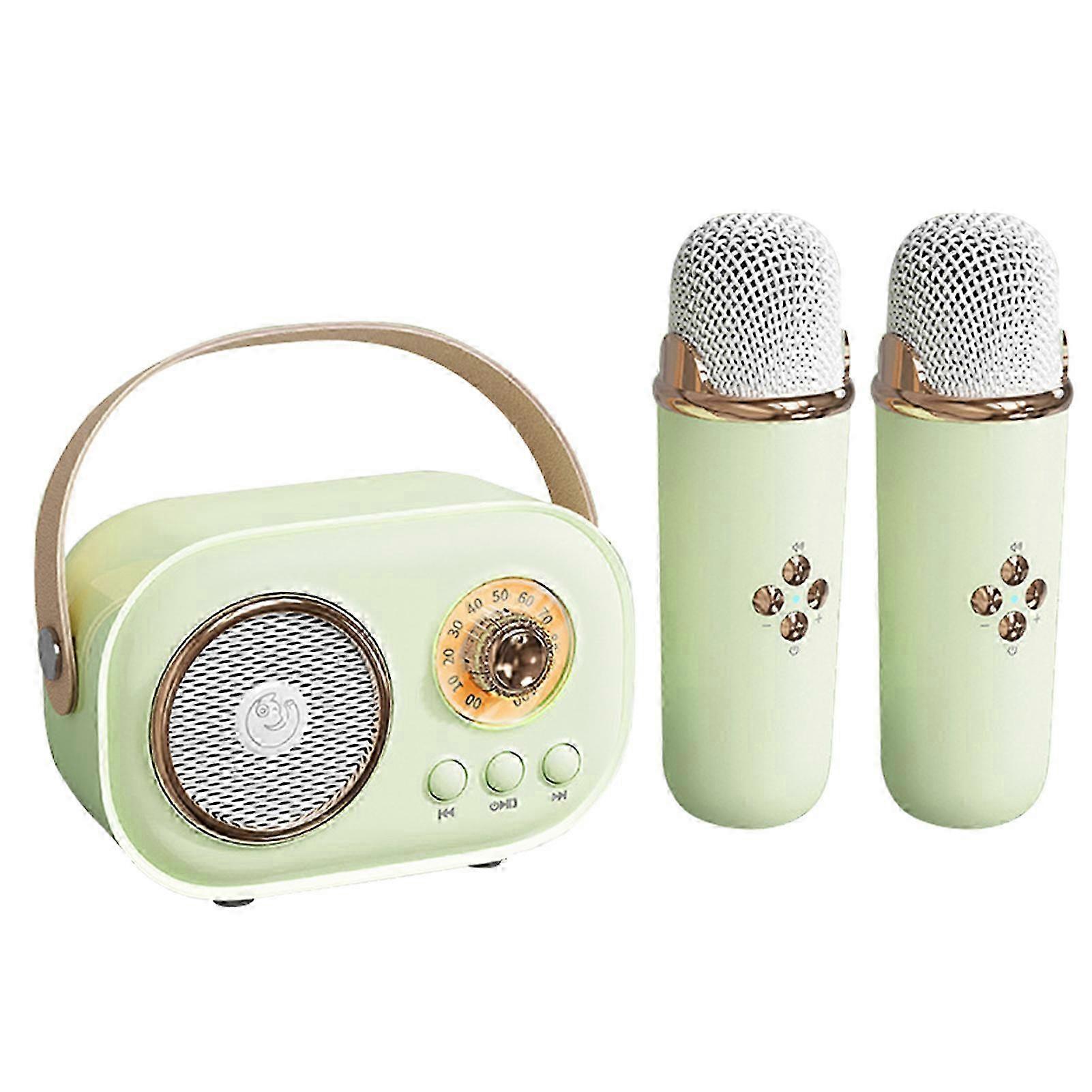 Portable Karaoke Singing Speaker Bluetooth-Compatible Karaoke Machine for Friend Family Party
