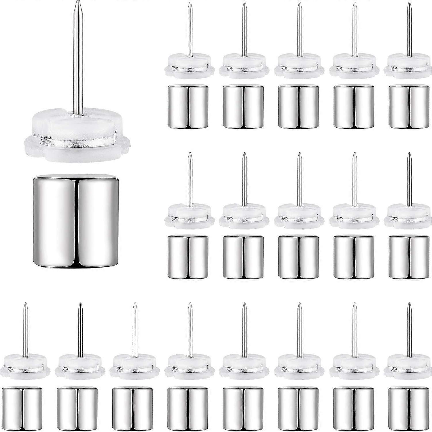 Magnetiska tryckstift - 50-pack för väggdragbräda