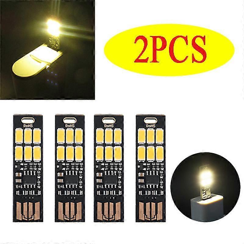 Mini USB LED Card Light 5V Touch Sensor Dimmable Night Light for Car Truck Usb Power Computer Laptop PC Book Reading Table Lamp