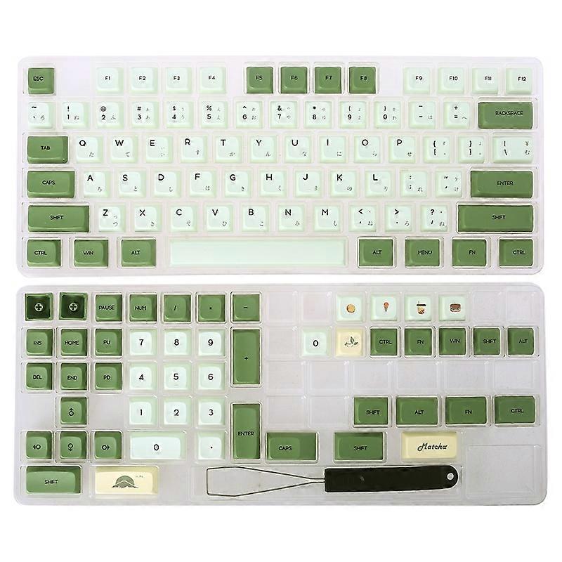 124Keys PBT Keycap XDA Profile Dye Sublimation Keycap for Mechanical Keyboard