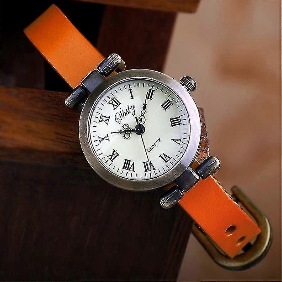 Leather Female Watch-AM