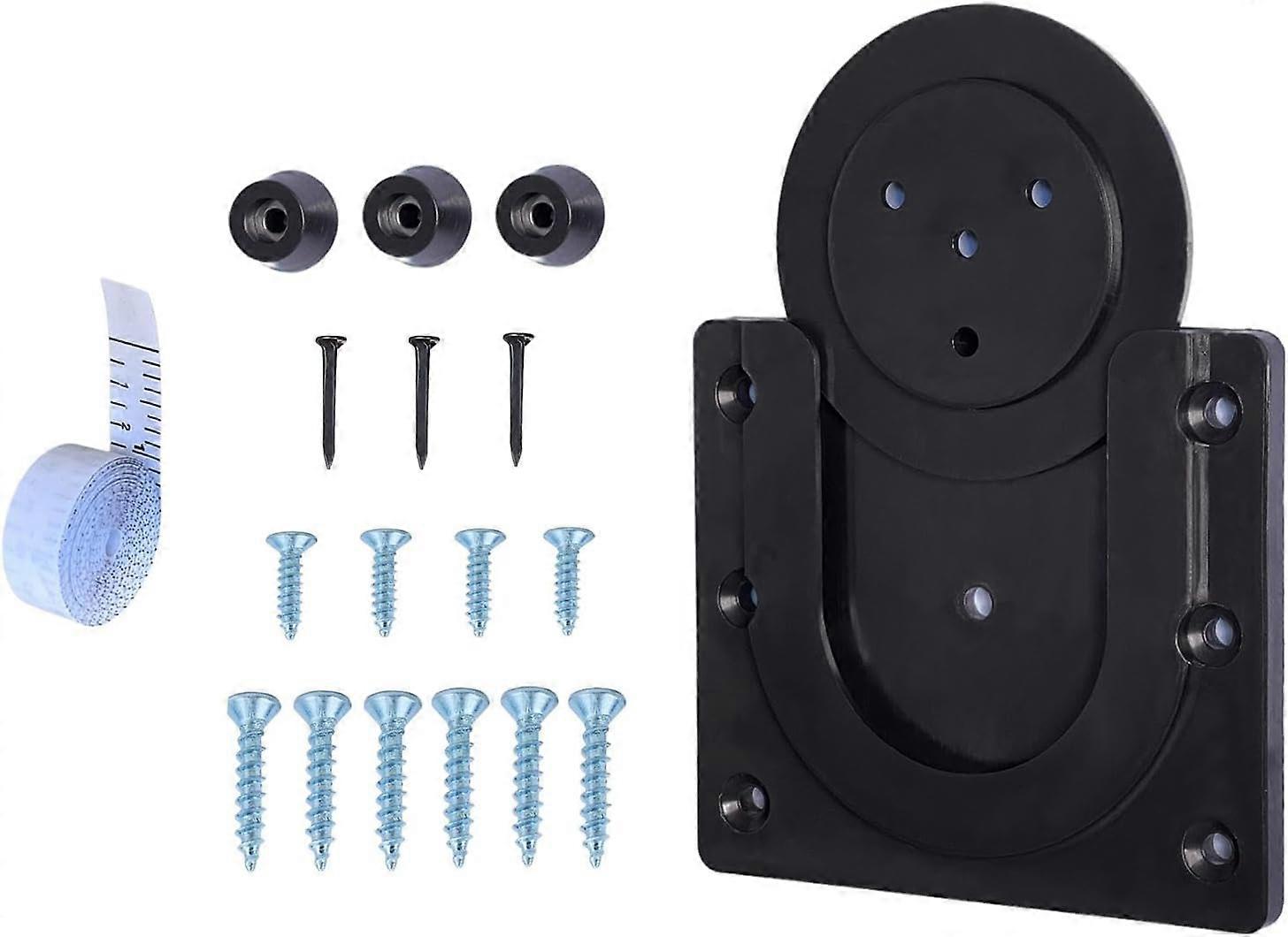 Dartboard Mounting Bracket with Viper Pro Line Oche Tape, Deluxe Wall Bracket for Hanging Dartboard, Dartboard Bracket with Screws Holder Sturdy