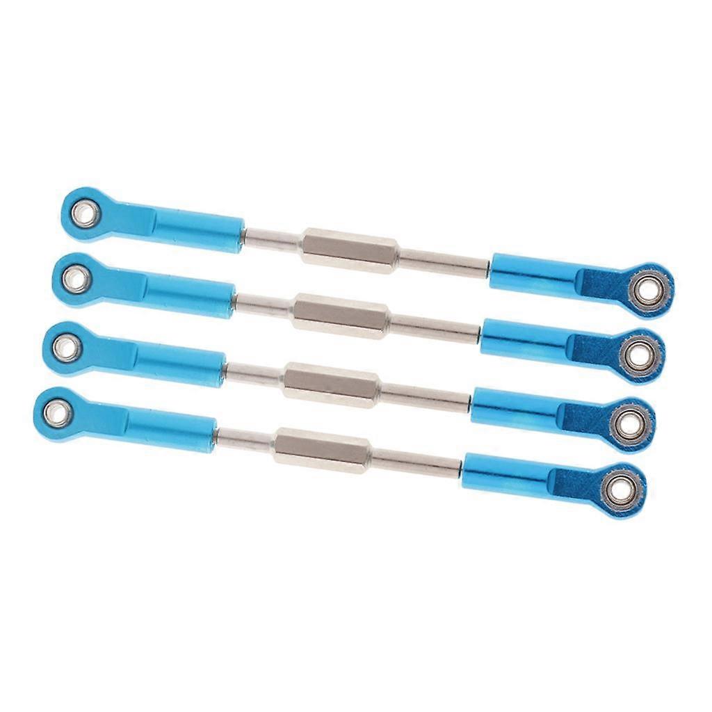 4pc Adjustable Servo Linkage Pulling Steering Rod For HSP 94762 94763 RC Car