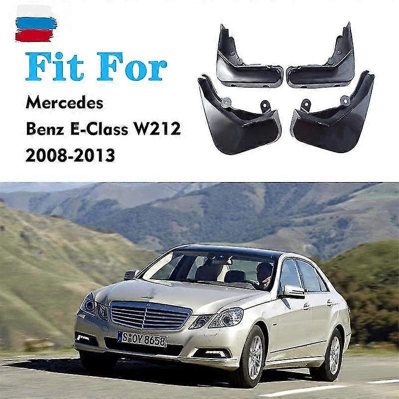 Garde-boue pour Mercedes Benz Classe E W212 W213 Garde-boue anti-éclaboussures Garde-boue Garde-boue Garde-boue accessoires de voiture auto style 4 pièces