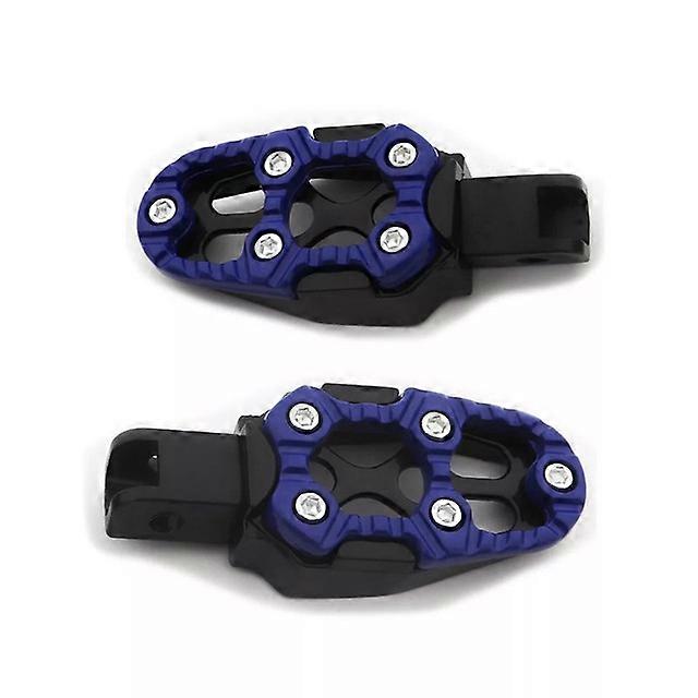 2 Pcs Universal Metal Engine Footrest Pedals Footrest With Spring Motorcycle Off-road Car Accessories Foot Rests