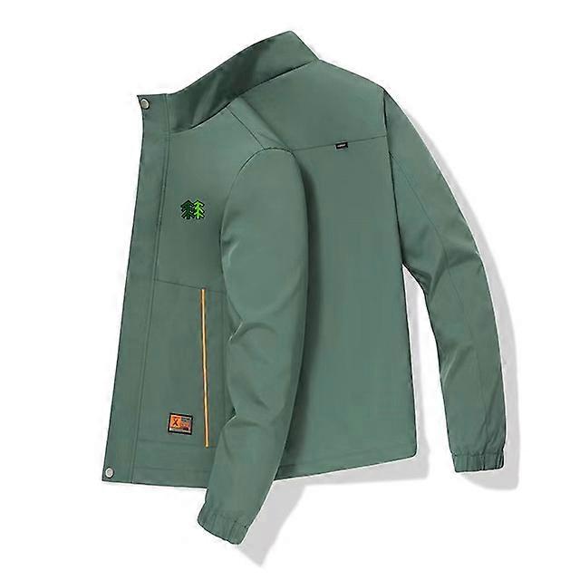 Spring and Autumn Men's Pilot Mock Neck Jacket Baseball Jacket Breathable Windproof Jacket