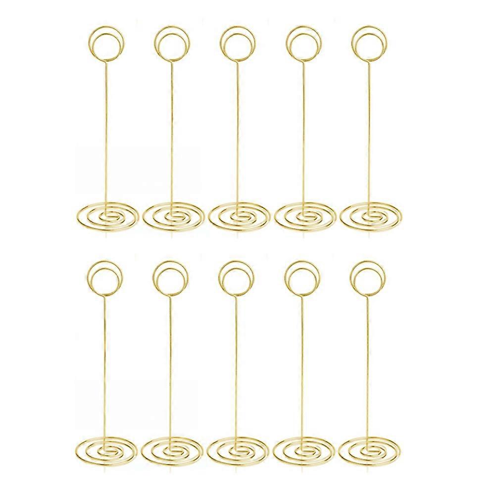 Table Number Holders 10Pcs - 8.75 Inch Place Card Holder Tall Table Number Stands for Wedding Party