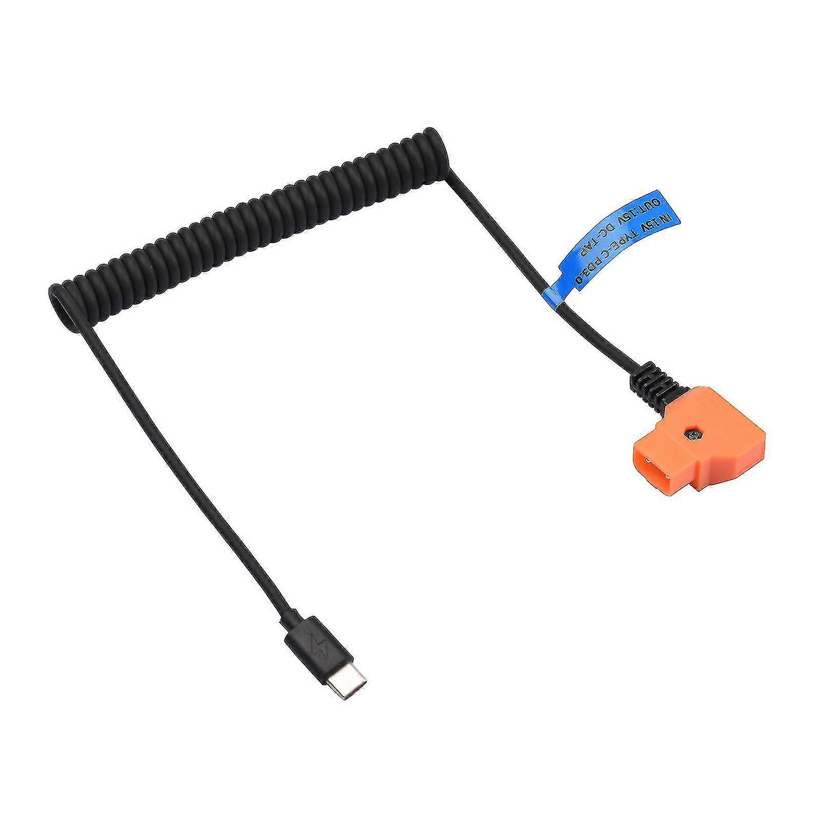 USB-Typ-C-Stecker auf 15 V D-Tap-Stecker Stromkabel