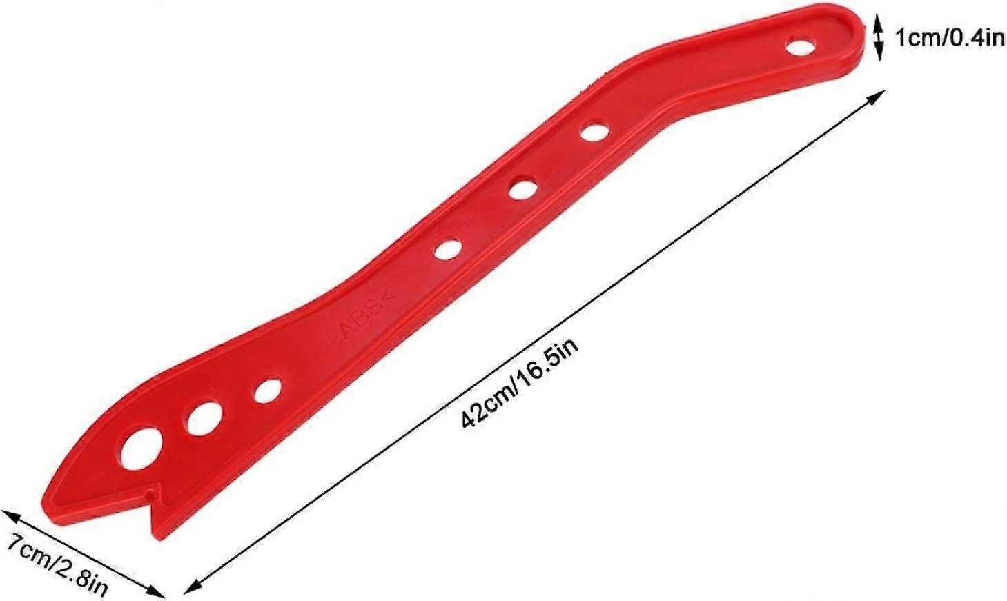 Straight Table Saw Push Stick, Red Safety Woodworking Saw Push Stick for Woodworking Table Saw Blade Router