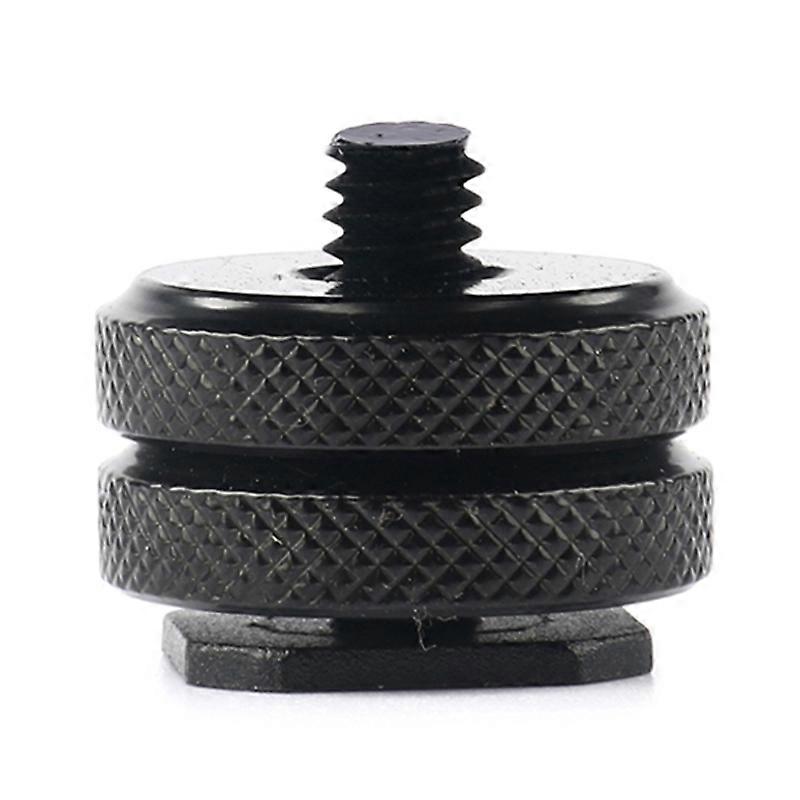 3 Hot Shoe Mount Adapter Dual Screws Bracket Stand Holder for DSLR Camera for LED Microphone Monitor Flash Light