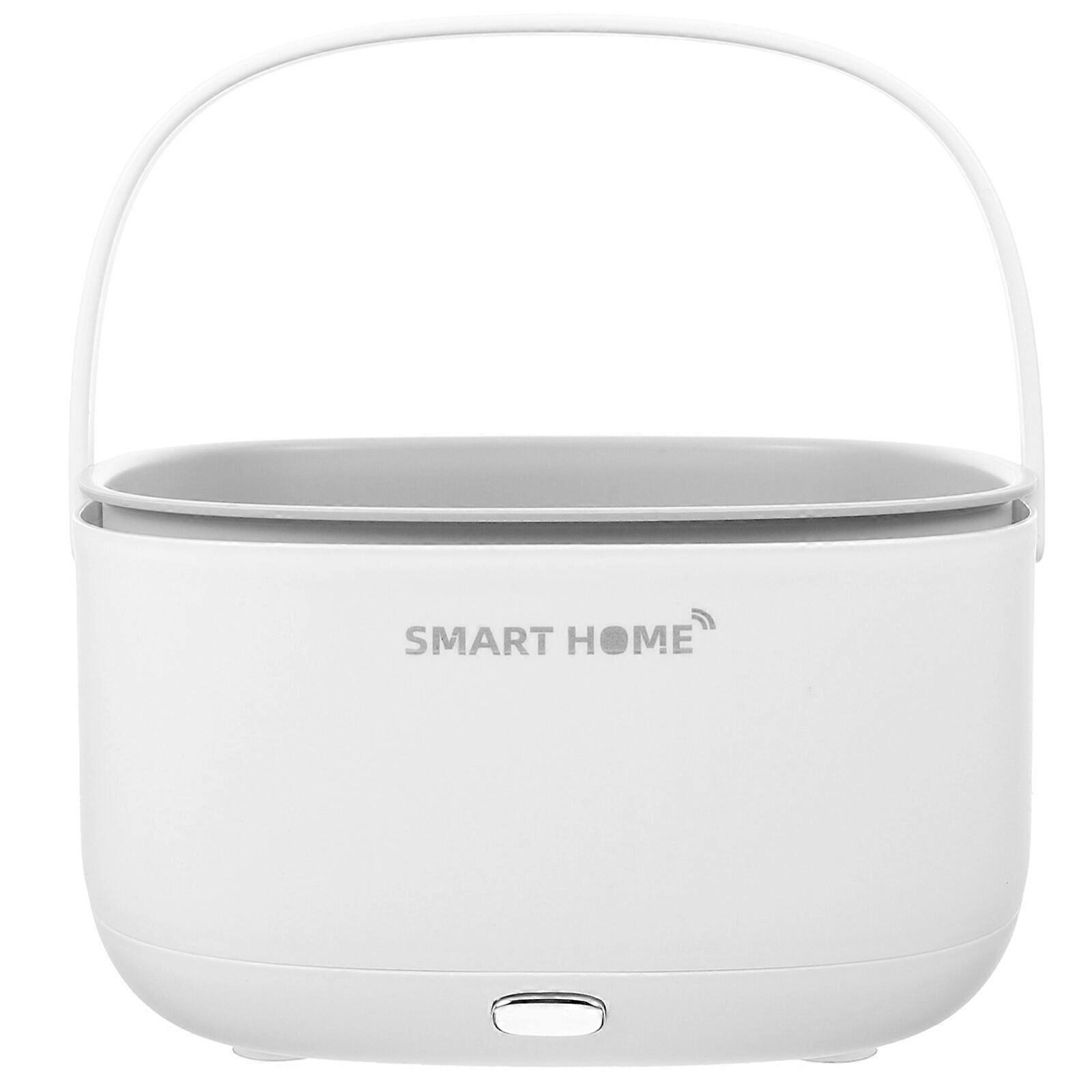 Double Layer Draining Basket Ultrasonic Kitchen Vegetable Fruit Strainer Washing Basket