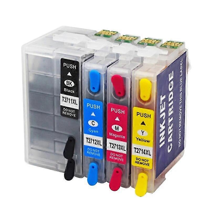 high qualityT2711 2712 2713 2714 Refillable Ink Cartridge For Epson Workforce Wf-3620dwf 3640dtwf 7110dtw 7610dwf 7620 Wf7710 7720 Printer