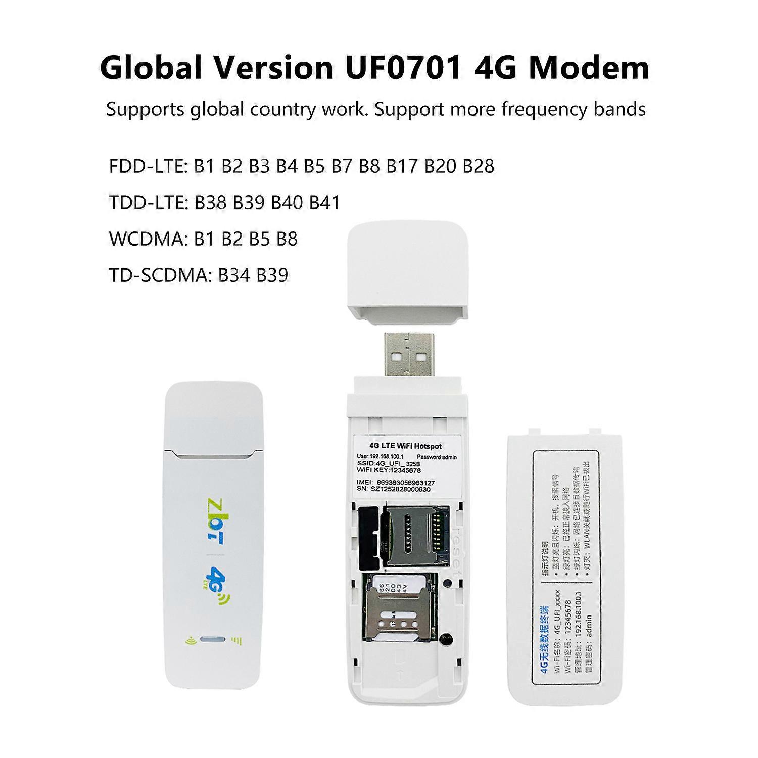 Cioswi Mini 4G WiFi Router Sim Card Portable LTE Mobile Unlock Dongle 150Mbps Hotspot LCD Display with Battery for Home Outdoor